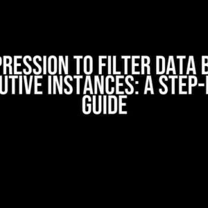 BIRT Expression to Filter Data Based on Consecutive Instances: A Step-by-Step Guide